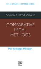 Advanced Introduction to Comparative Legal Methods