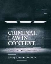 Criminal Law in Context