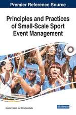 Principles and Practices of Small-Scale Sport Event Management