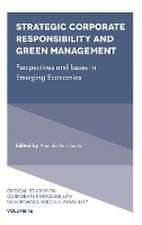 Strategic Corporate Responsibility and Green Man – Perspectives and Issues in Emerging Economies