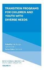 Transition Programs for Children and Youth with Diverse Needs