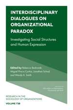 Interdisciplinary Dialogues on Organizational Pa – Investigating Social Structures and Human Expression