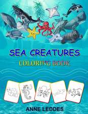 Sea Creatures Coloring Book