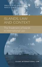 Islands, Law and Context – The Treatment of Islands in International Law