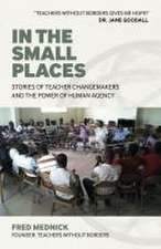 In the Small Places – Stories of Teacher Changemakers and the Power of Human Agency