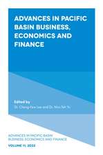 Advances in Pacific Basin Business, Economics and Finance