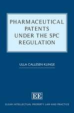 Pharmaceutical Patents under the SPC Regulation