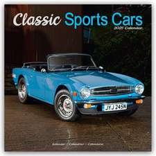 Classic Sports Cars - Sportwagen-Oldtimer 2025 - 16-Monatskalender