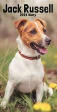 Jack Russell Terriers Slim Diary 2025