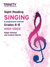 Trinity College London Sight Reading Singing: Grades 6-8 (high voice)