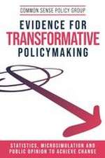 Evidence for Transformative Policymaking