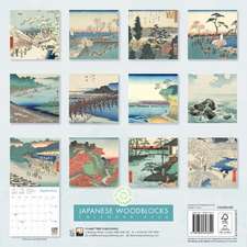 Japanese Woodblocks Wall Calendar 2026 (Art Calendar)