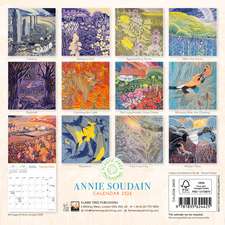 Annie Soudain Mini Wall Calendar 2026 (Art Calendar)