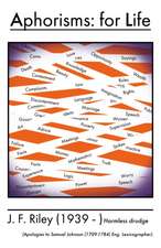 Aphorisms: for Life
