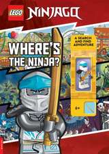 LEGO® NINJAGO®: Where’s the Ninja? A Search and Find Adventure (with Zane minifigure)