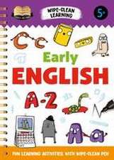 Help with Homework Early English: Fun Learning Activities with Wipe-Clean Pen