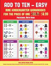 Preschool Math Book (Add to Ten - Easy)