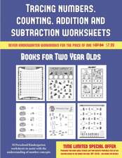 Books for Two Year Olds (Tracing numbers, counting, addition and subtraction)