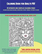 Coloring Book for Adults PDF (40 Complex and Intricate Coloring Pages)