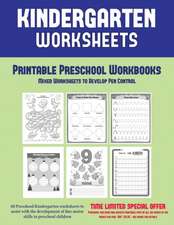 Printable Preschool Workbooks