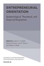 Entrepreneurial Orientation