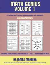 Kindergarten Math (Math Genius Vol 1)