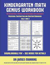 Preschool Subtraction and Addition Workbook (Kindergarten Math Genius)