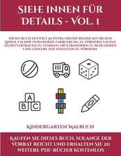 Kindergarten Malbuch (Siehe innen für Details - Vol. 1)