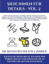 Die besten Bücher für 2-Jährige (Siehe innen für Details - Vol. 2)