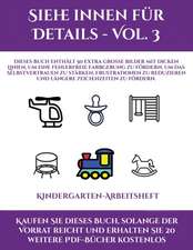 Kindergarten-Arbeitsheft