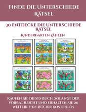 Kindergarten Zählen (Finde die Unterschiede Rätsel)