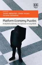 Platform Economy Puzzles – A Multidisciplinary Perspective on Gig Work