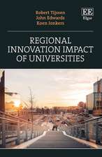 Regional Innovation Impact of Universities