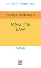 Advanced Introduction to Maritime Law