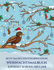 Beste Malbücher für Erwachsene (Weihnachtsmalbuch)