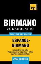 Taranov, A: Vocabulario Español-Birmano - 3000 palabras más