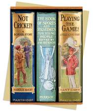 Bodleian: Book Spines Boys Sports Greeting Card Pack: Pack of 6