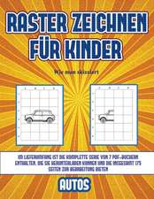 Wie man skizziert (Raster zeichnen für Kinder - Autos)