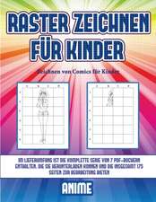 Zeichnen von Comics für Kinder (Raster zeichnen für Kinder - Anime)