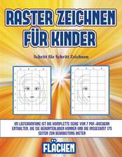 Schritt für Schritt Zeichnen (Raster zeichnen für Kinder - Flächen)