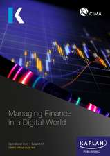 Kaplan: E1 MANAGING FINANCE IN A DIGITAL WORLD - STUDY TEXT