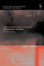 The Chinese Regulatory Licensing System: Law and Economics