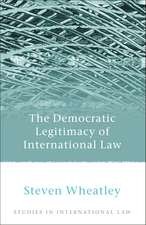 The Democratic Legitimacy of International Law