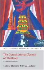 The Constitutional System of Thailand: A Contextual Analysis