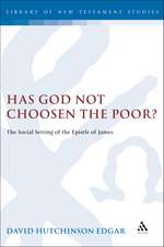 Has God Not Chosen the Poor?: The Social Setting of the Epistle of James