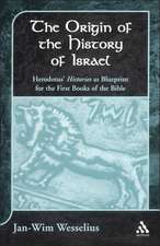 The Origin of the History of Israel