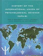 History of the International Union of Psychological Science (IUPsyS)