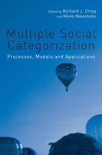 Multiple Social Categorization: Processes, Models and Applications