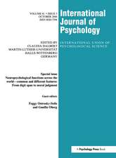 Neuropsychological Functions Across the World: A Special Issue of the International Journal of Psychology