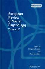 European Review of Social Psychology: Volume 17